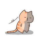 猫のトラくんとミケちゃん3【毎日使える】（個別スタンプ：21）