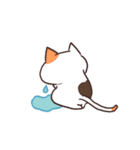 猫のトラくんとミケちゃん3【毎日使える】（個別スタンプ：38）