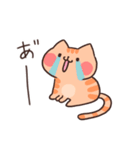 猫のトラくんとミケちゃん3【毎日使える】（個別スタンプ：39）
