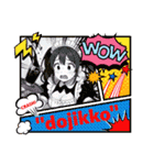 ツンデレメイド 時々ドジッ娘、たまに英語（個別スタンプ：9）