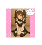 ツンデレメイド 時々ドジッ娘、たまに英語（個別スタンプ：10）