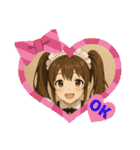 ツンデレメイド 時々ドジッ娘、たまに英語（個別スタンプ：19）