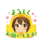 ツンデレメイド 時々ドジッ娘、たまに英語（個別スタンプ：35）