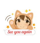 ツンデレメイド 時々ドジッ娘、たまに英語（個別スタンプ：40）