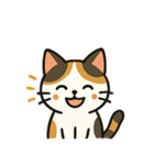 ゆるゆるカワねこスタンプ（個別スタンプ：1）