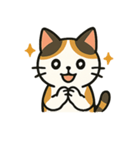 ゆるゆるカワねこスタンプ（個別スタンプ：7）