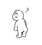 もちもちした生物のスタンプ（個別スタンプ：15）