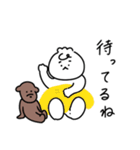 もちもちした生物のスタンプ（個別スタンプ：27）