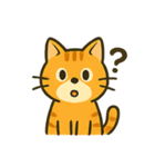 茶トラにゃんこ 8種スタンプ（個別スタンプ：4）