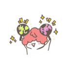 モコモコ頭のmocomoco。（個別スタンプ：24）