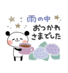 使いやすい♪梅雨＊初夏＊ぱんだサン（個別スタンプ：16）