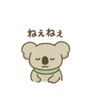 ぽよぽよコアラ〜毎日使える癒しスタンプ（個別スタンプ：24）