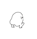 尻アイコンの人（個別スタンプ：1）