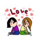にぎやかなオンナ達♡⑤（個別スタンプ：16）