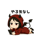 悪魔ちゃんの日常感情スタンプ（個別スタンプ：5）