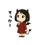 悪魔ちゃんの日常感情スタンプ（個別スタンプ：8）