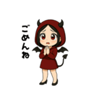 悪魔ちゃんの日常感情スタンプ（個別スタンプ：27）