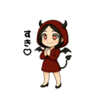悪魔ちゃんの日常感情スタンプ（個別スタンプ：29）