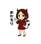 悪魔ちゃんの日常感情スタンプ（個別スタンプ：32）