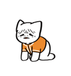 野球ねこ応援団・オレンジチームVer.（個別スタンプ：39）
