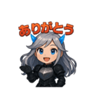 表情ゆたかな戦士ちゃん（個別スタンプ：27）