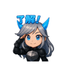 表情ゆたかな戦士ちゃん（個別スタンプ：29）