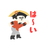 アイコン風の名画デカ文字★pocaママ（個別スタンプ：11）