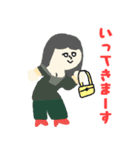 アイコン風の名画デカ文字★pocaママ（個別スタンプ：28）