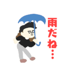 アイコン風の名画デカ文字★pocaママ（個別スタンプ：31）