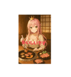 お姫様の日常ですよ2（個別スタンプ：9）