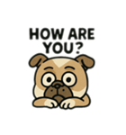 ブサかわブルドック(英語)（個別スタンプ：3）