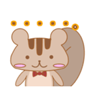 リスのエキュルスタンプ2（個別スタンプ：16）