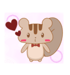 リスのエキュルスタンプ2（個別スタンプ：20）