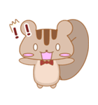 リスのエキュルスタンプ2（個別スタンプ：23）