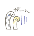 チンアナゴさんのほのぼのリアクション（個別スタンプ：4）