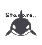 Cute Orca English 2（個別スタンプ：10）