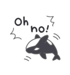 Cute Orca English 2（個別スタンプ：19）