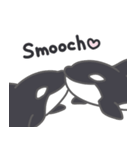 Cute Orca English 2（個別スタンプ：22）