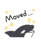 Cute Orca English 2（個別スタンプ：23）