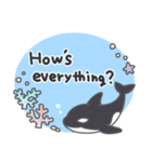 Cute Orca English 2（個別スタンプ：25）