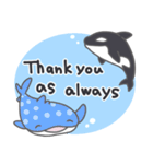 Cute Orca English 2（個別スタンプ：26）