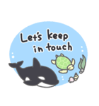 Cute Orca English 2（個別スタンプ：30）