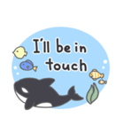 Cute Orca English 2（個別スタンプ：31）