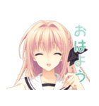 月に寄りそう乙女の作法2（個別スタンプ：1）
