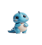 おもしろドラゴン 無力感（個別スタンプ：6）
