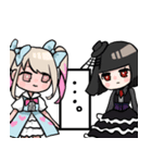 ロリィタちゃんたちの使いやすいスタンプ（個別スタンプ：9）