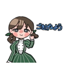 ロリィタちゃんたちの使いやすいスタンプ（個別スタンプ：18）