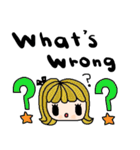 nenerin日常会話スタンプ310英語気遣い（個別スタンプ：22）