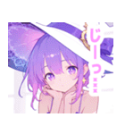 月夜のマジカルガールスタンプ（個別スタンプ：2）