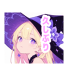 月夜のマジカルガールスタンプ（個別スタンプ：15）